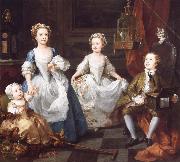 THe Graham Children William Hogarth